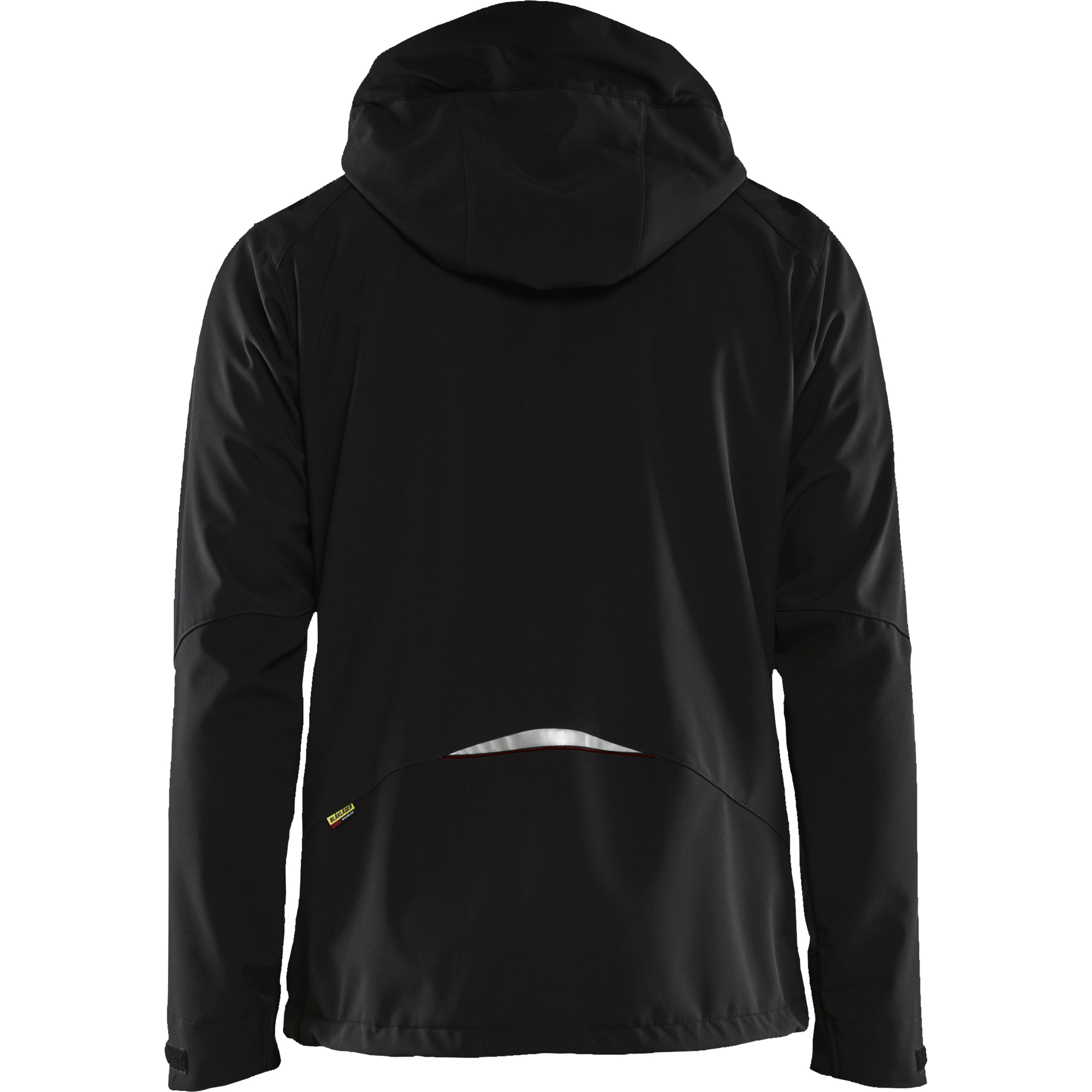 Blaklader Softshell Jacket, Black/Red (4)