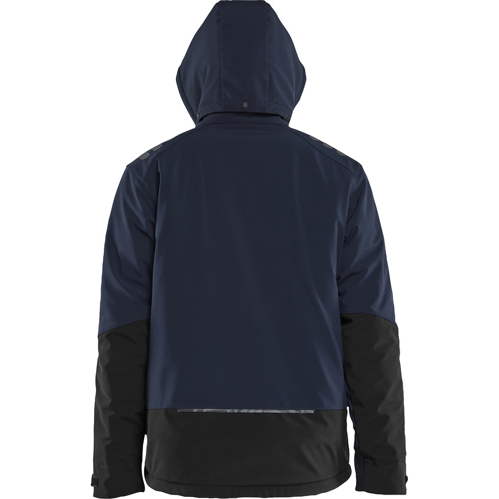 Blaklader Softshell Winter Jacket Lightly Lined, Dark Navy/Black (5)