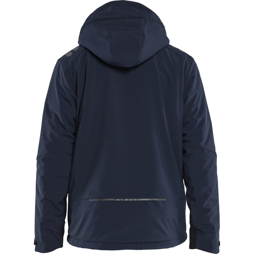 Blaklader Softshell Winter Jacket Lightly Lined, Dark Navy/Black (4)