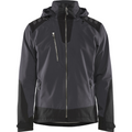 Blaklader Softshell Winter Jacket Lightly Lined, Dark Grey/Black