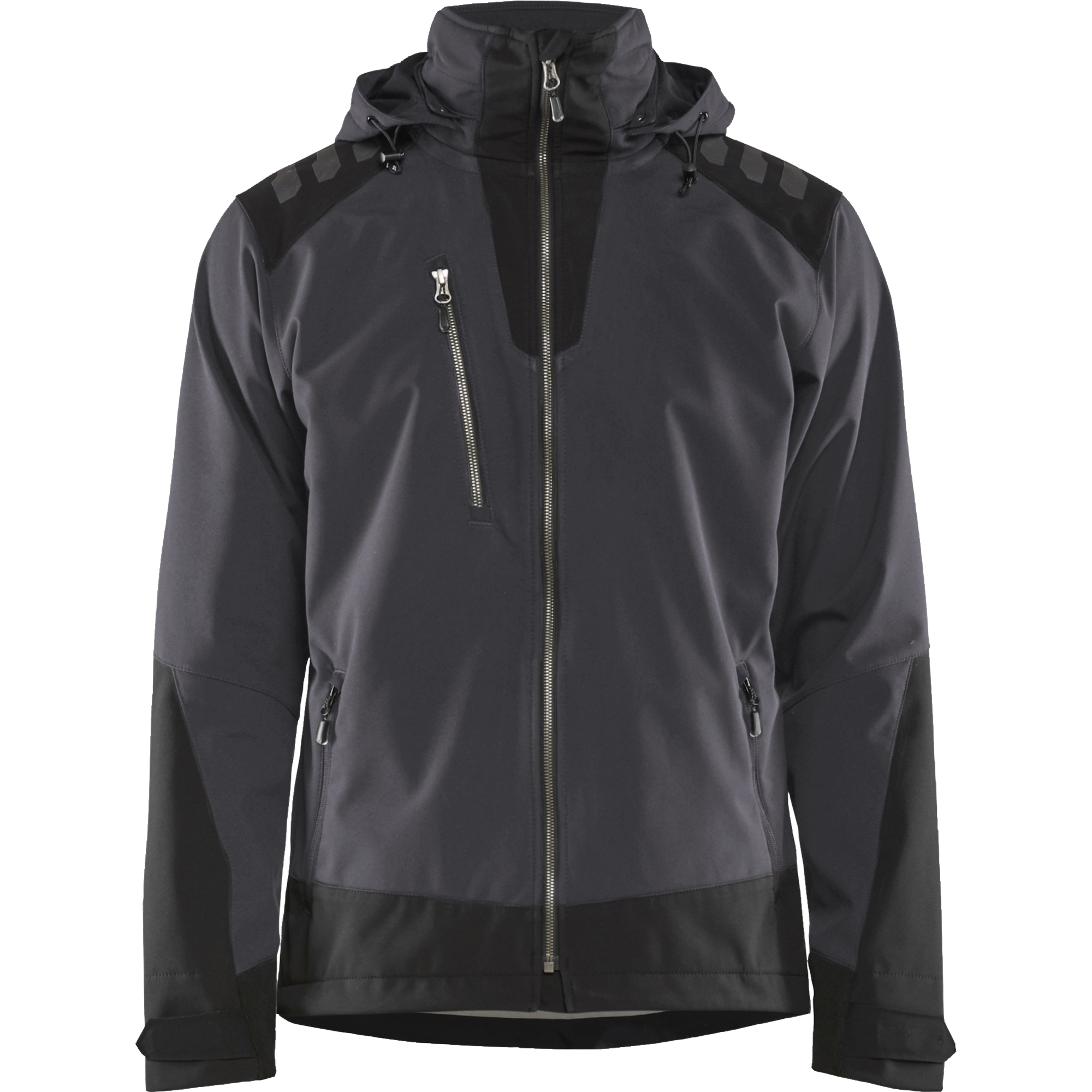 Blaklader Softshell Winter Jacket Lightly Lined, Dark Grey/Black