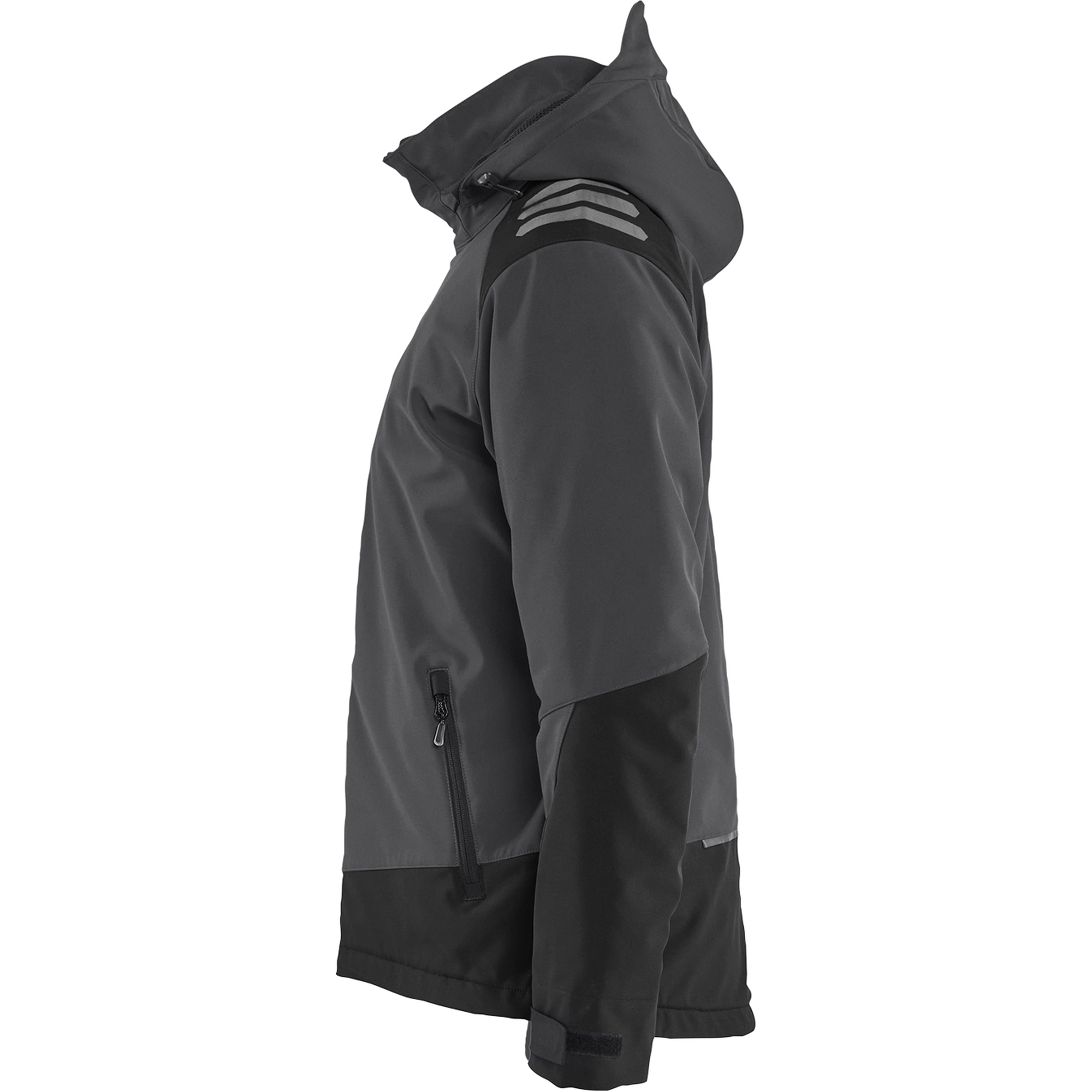 Blaklader Softshell Winter Jacket Lightly Lined, Dark Grey/Black (3)