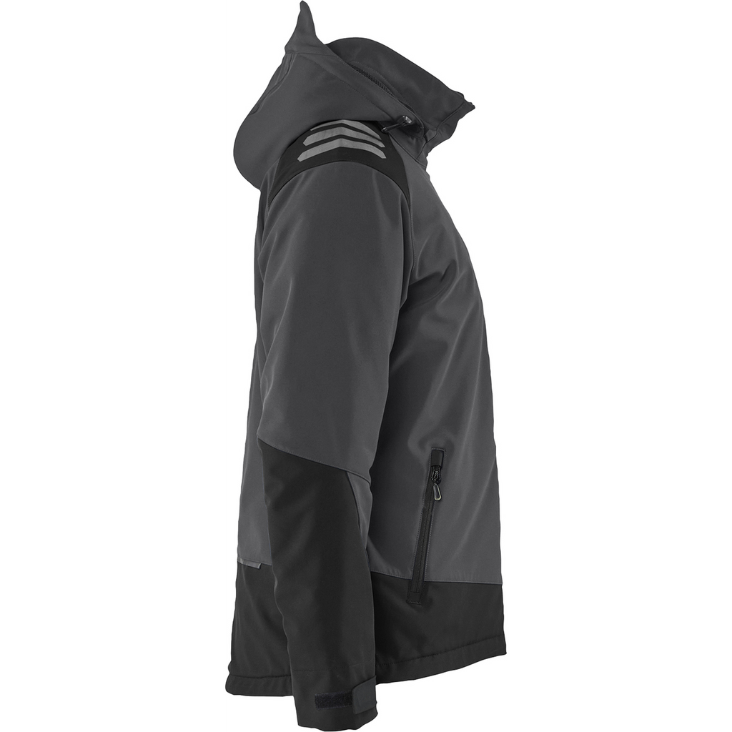 Blaklader Softshell Winter Jacket Lightly Lined, Dark Grey/Black (2)