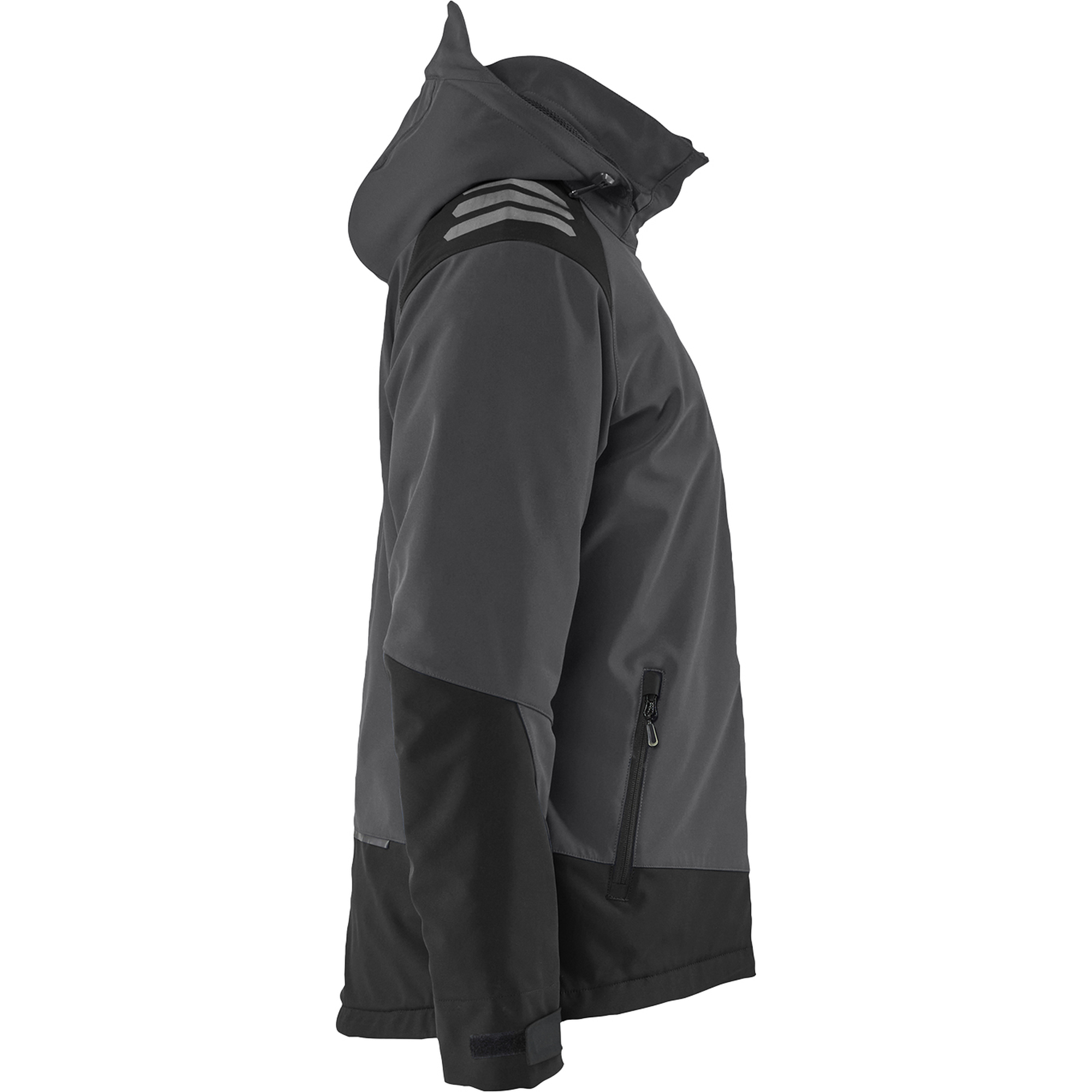 Blaklader Softshell Winter Jacket Lightly Lined, Dark Grey/Black (2)