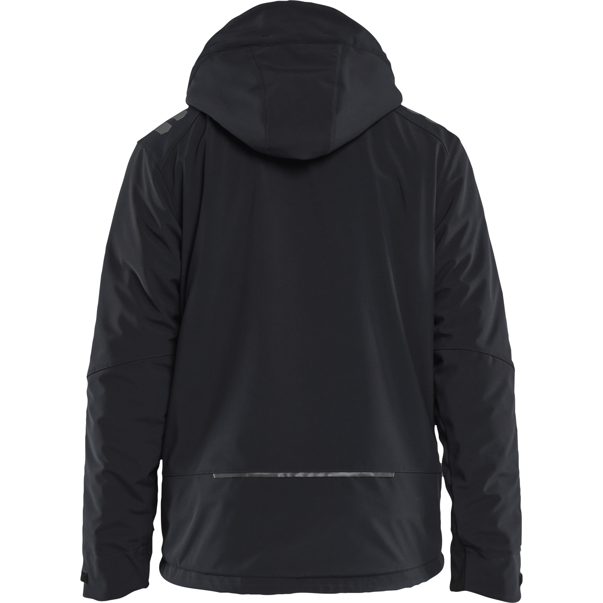 Blaklader Lightly Lined Softshell Winter Jacket, Black/Red (4)