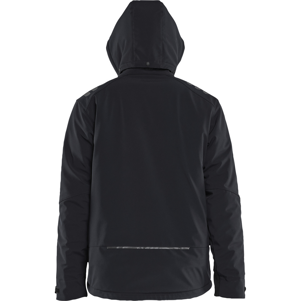 Blaklader Lightly Lined Softshell Winter Jacket, Black/Black (5)