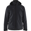 Blaklader Lightly Lined Softshell Winter Jacket, Black/Black