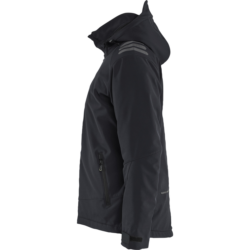 Blaklader Lightly Lined Softshell Winter Jacket, Black/Black (3)