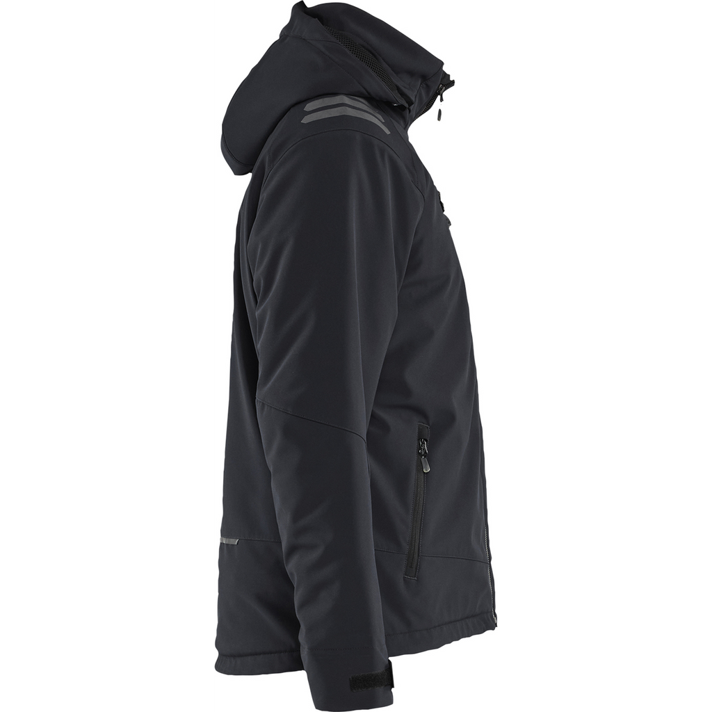Blaklader Lightly Lined Softshell Winter Jacket, Black/Black (2)