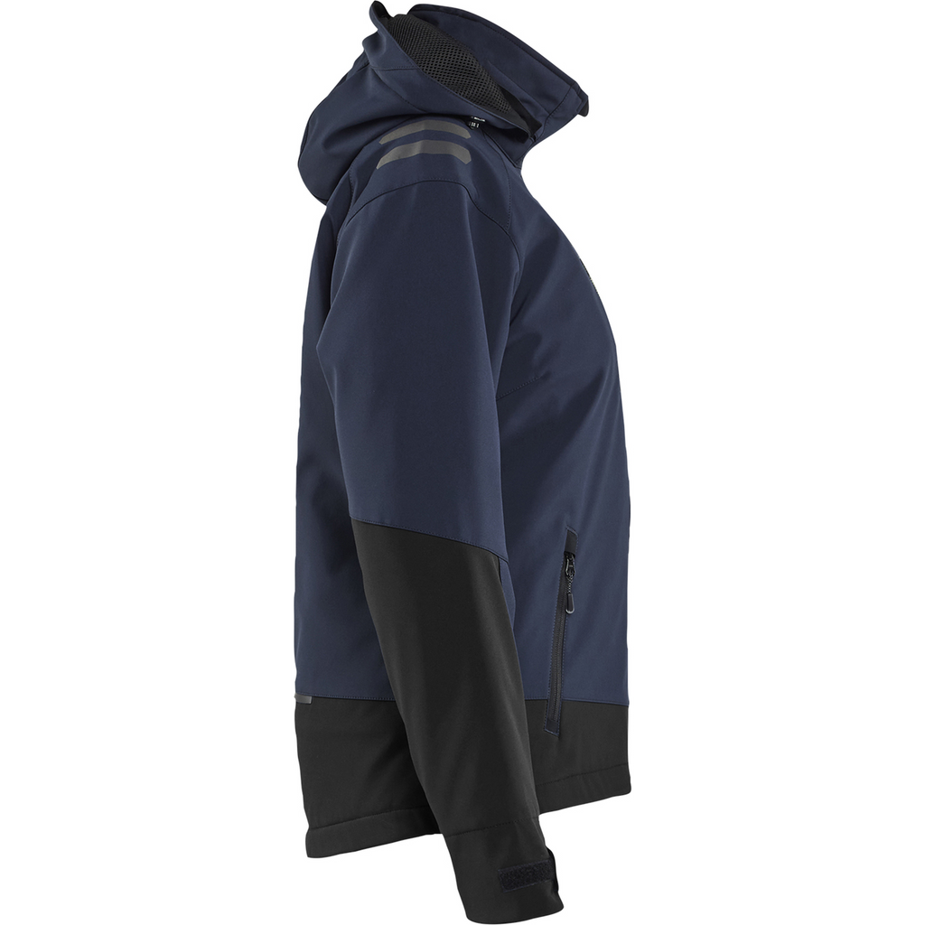 Blaklader Ladies Softshell Winter Jacket Lightly Lined, Dark Navy/Black (2)