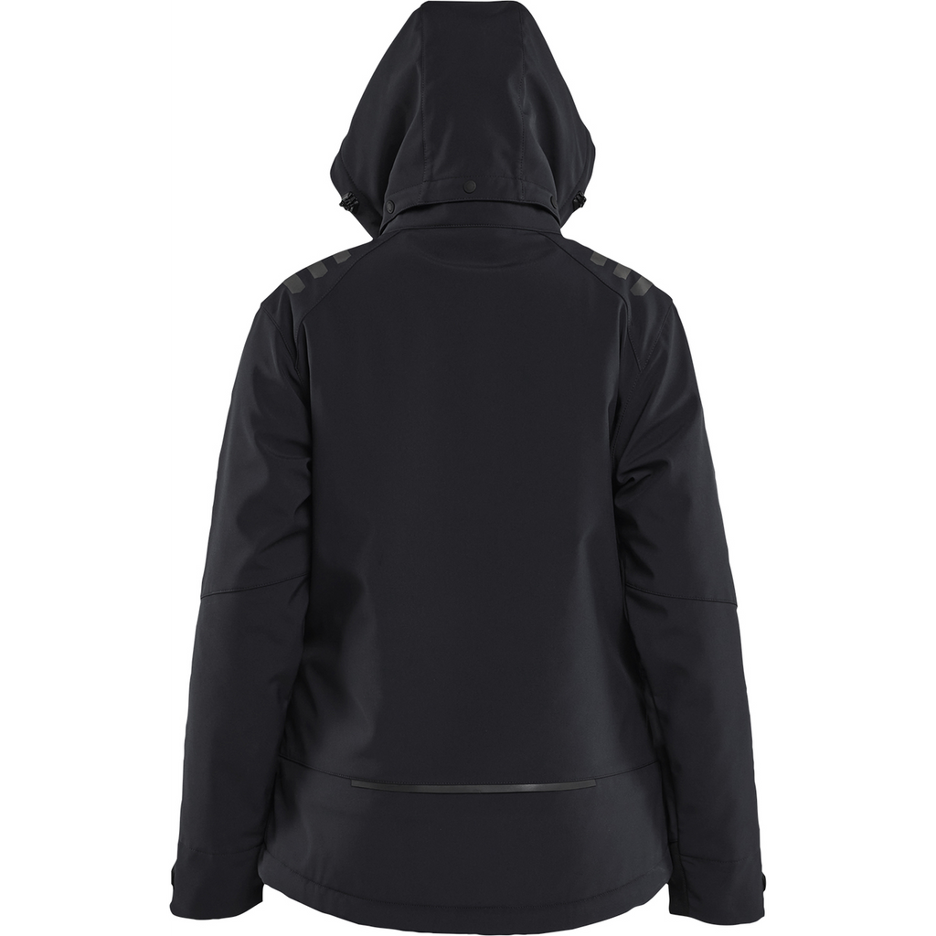 Blaklader Women's Lightly Lined Softshell Winter Jacket, Black (5)