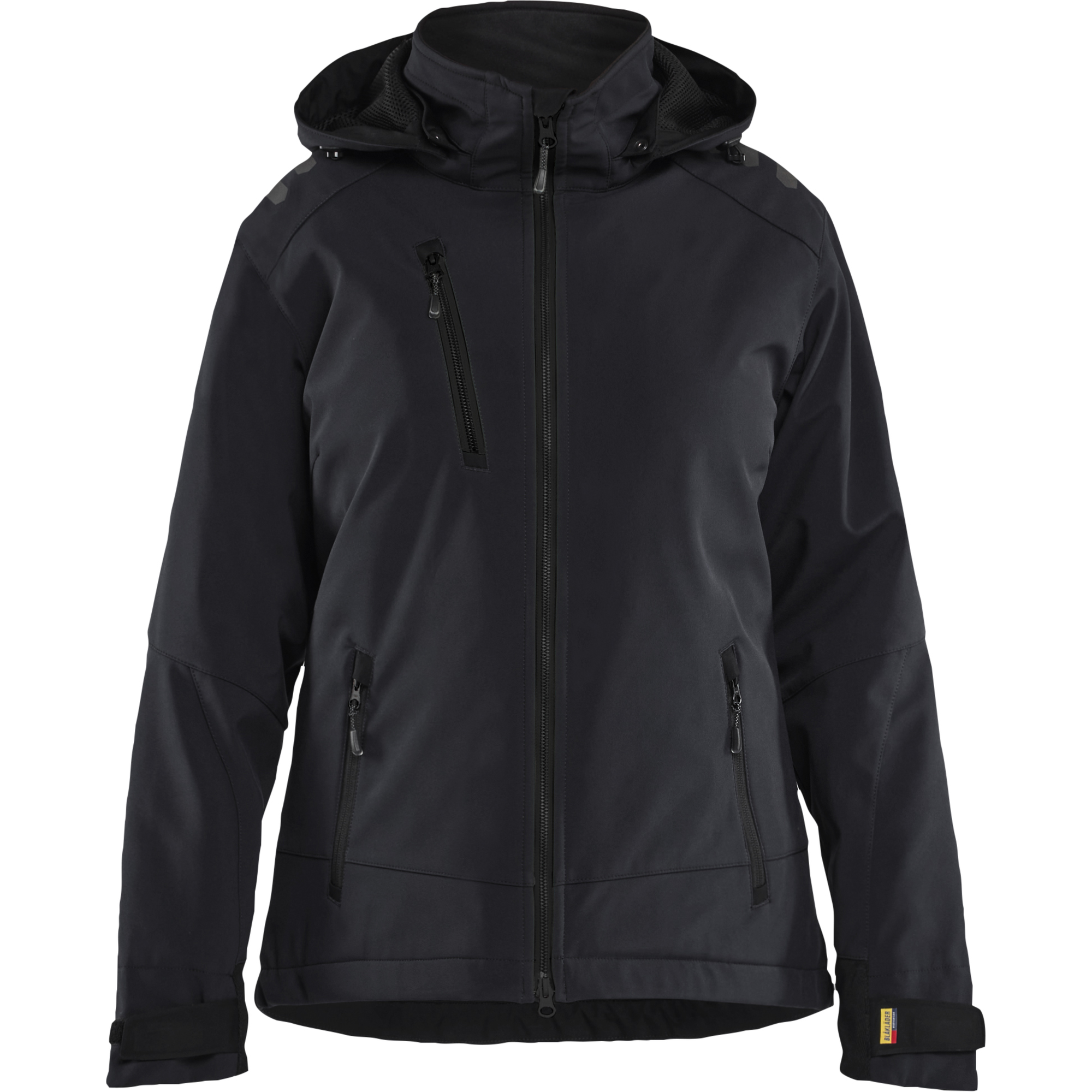 Blaklader Women's Lightly Lined Softshell Winter Jacket, Black