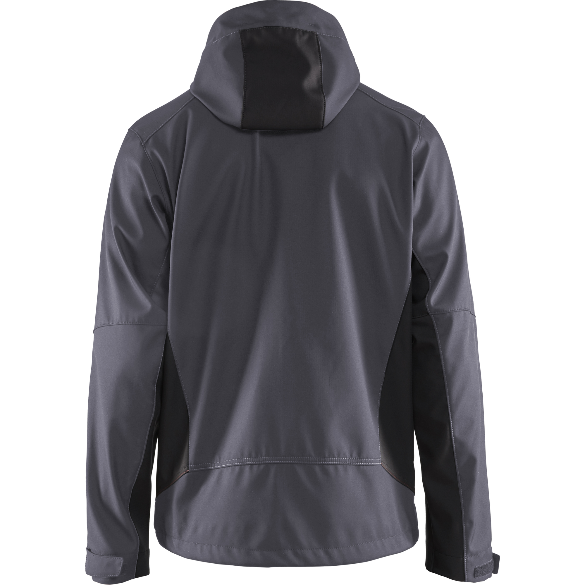 Blaklader Softshell Jacket with Hood, Medium Grey/Black (4)