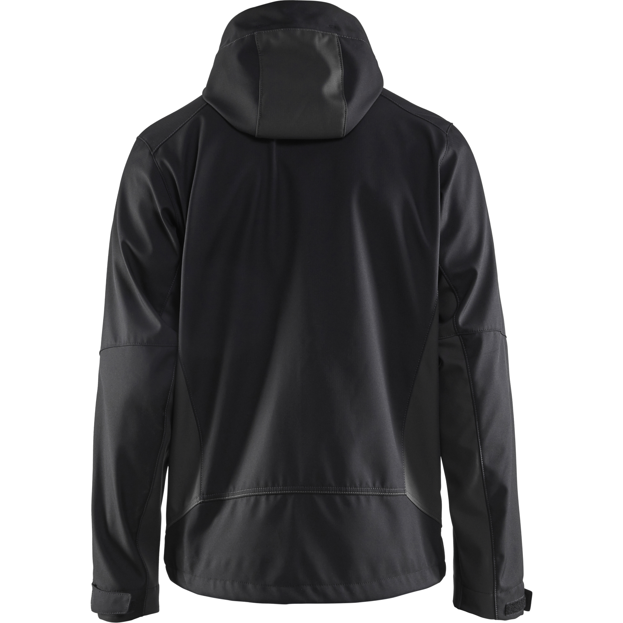 Blaklader Softshell Jacket with Hood, Black/Dark Grey (4)