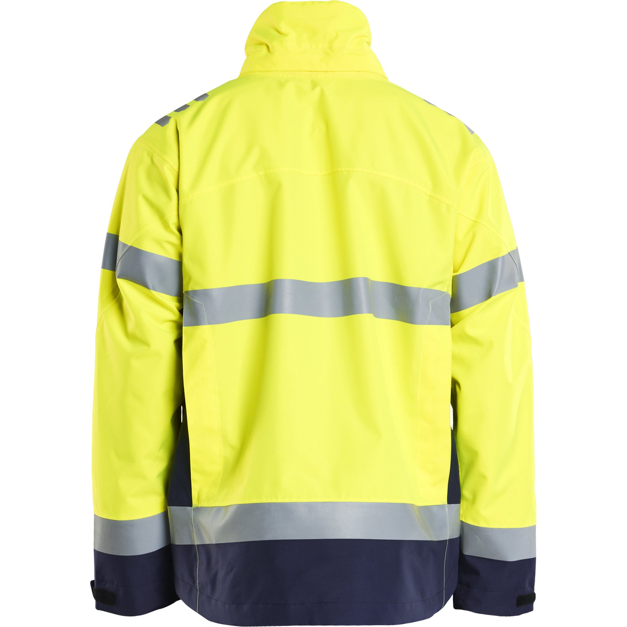 Blaklader High Vis Shell Jacket, Yellow/Navy Blue (4)