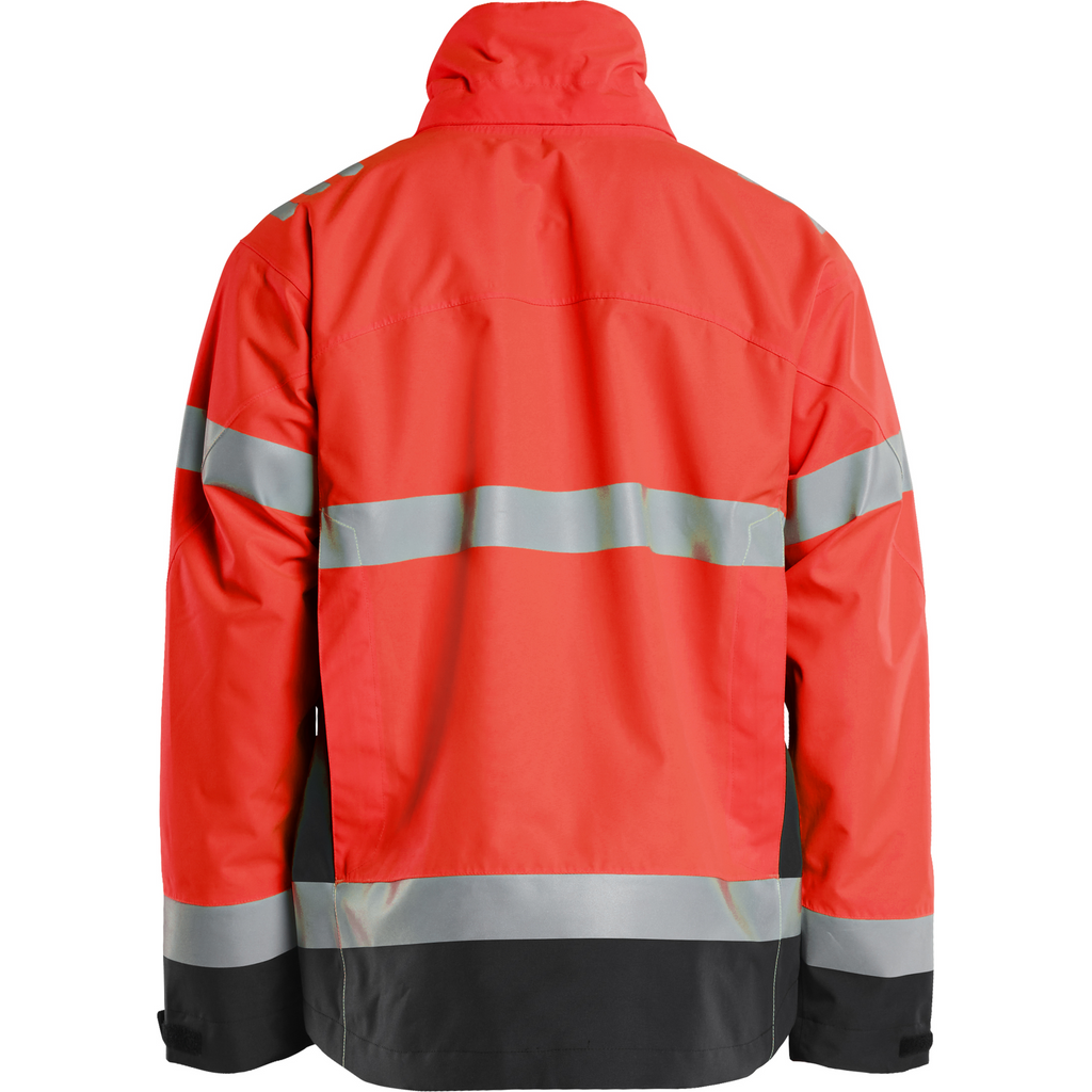 Blaklader High Vis Shell Jacket, Red/Black (4)