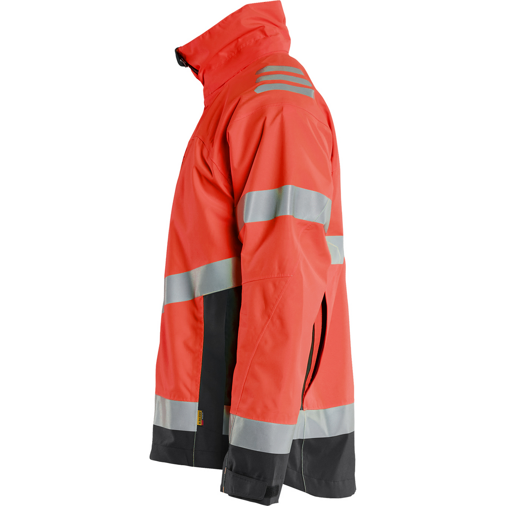 Blaklader High Vis Shell Jacket, Red/Black (3)