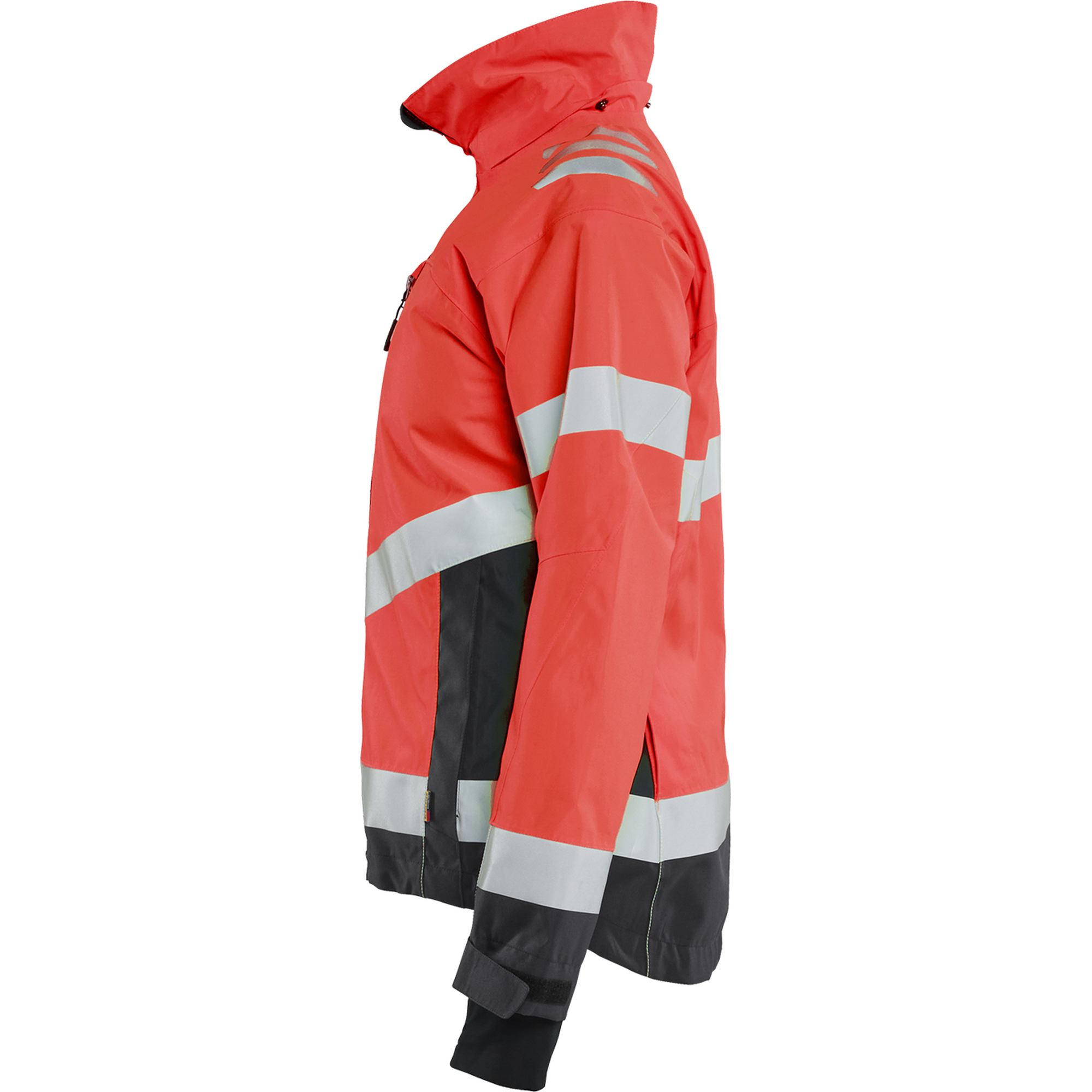 Blaklader High Vis Women's Shell Jacket, Red/Black (3)
