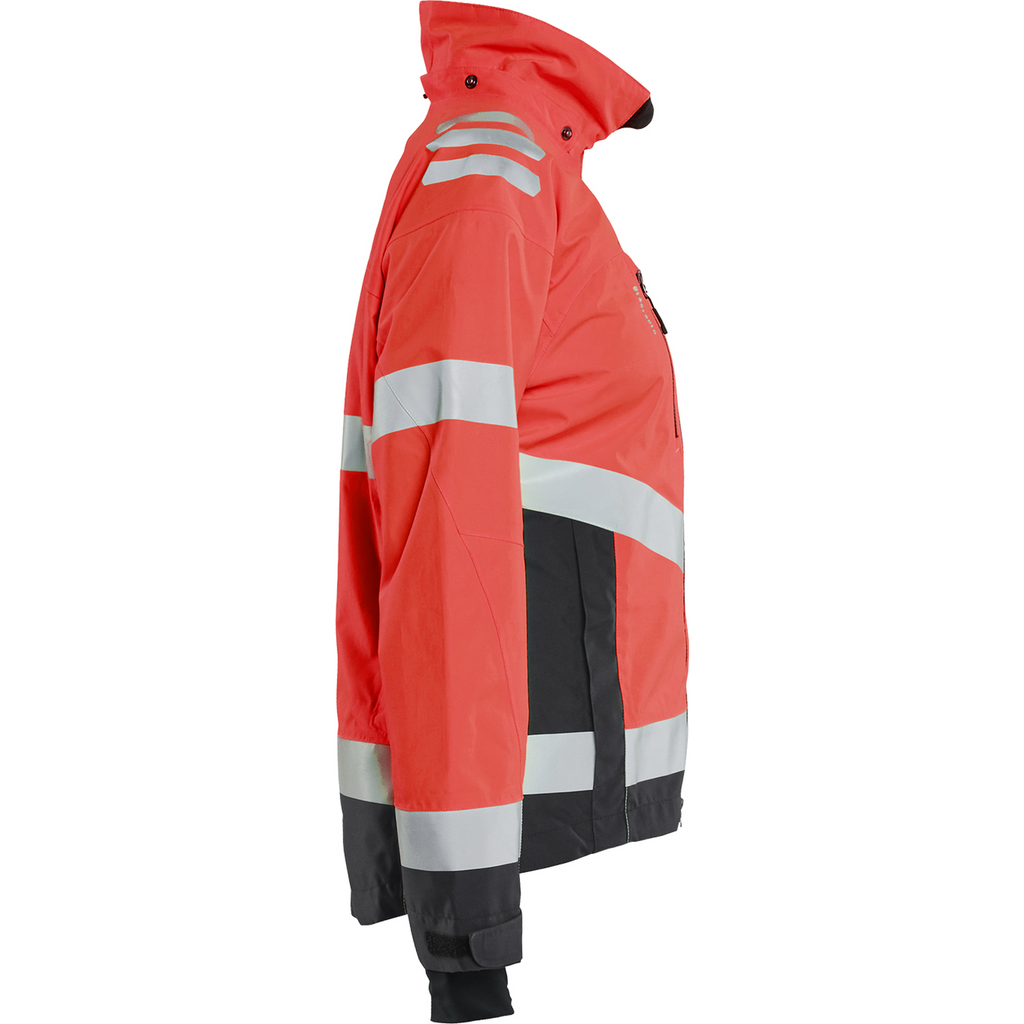 Blaklader High Vis Women's Shell Jacket, Red/Black (2)