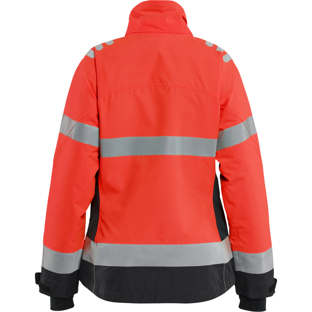 Blaklader Women's High Vis Winter Jacket Lightly Lined, High Vis Red/Black (4)