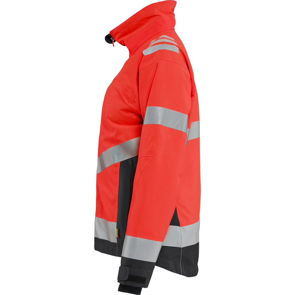 Blaklader Women's High Vis Winter Jacket Lightly Lined, High Vis Red/Black (3)