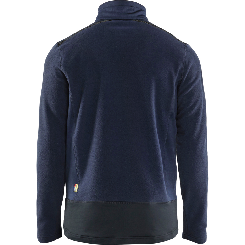 Blaklader Microfleece Jacket, Dark Navy/Black (4)