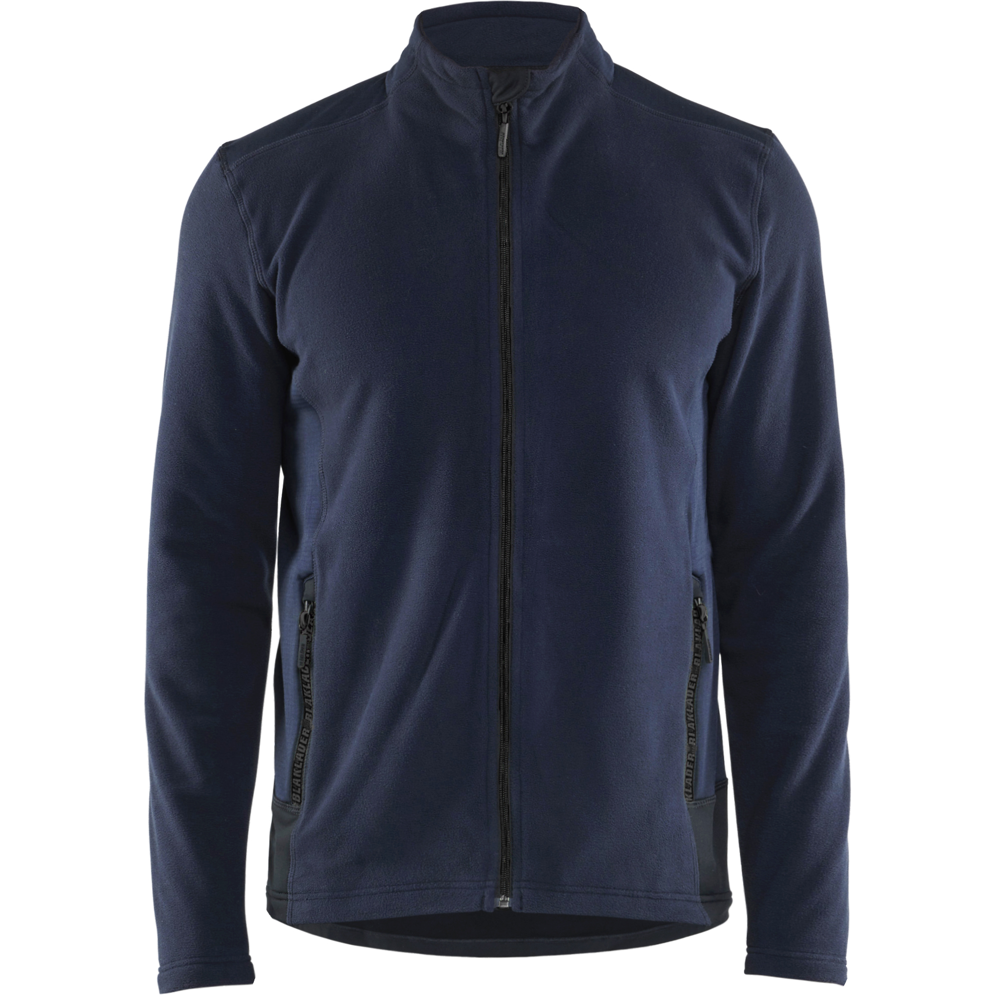 Blaklader Microfleece Jacket, Dark Navy/Black