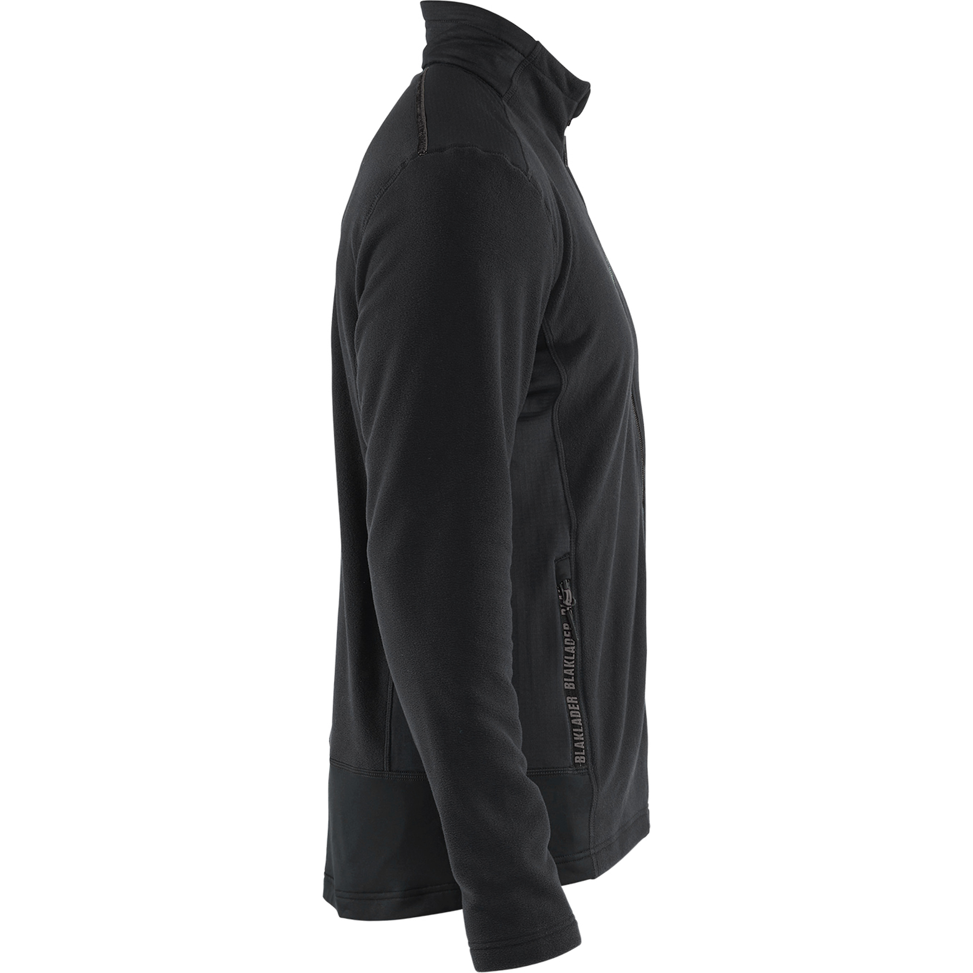Blaklader Microfleece Jacket, Black/Medium Grey (2)