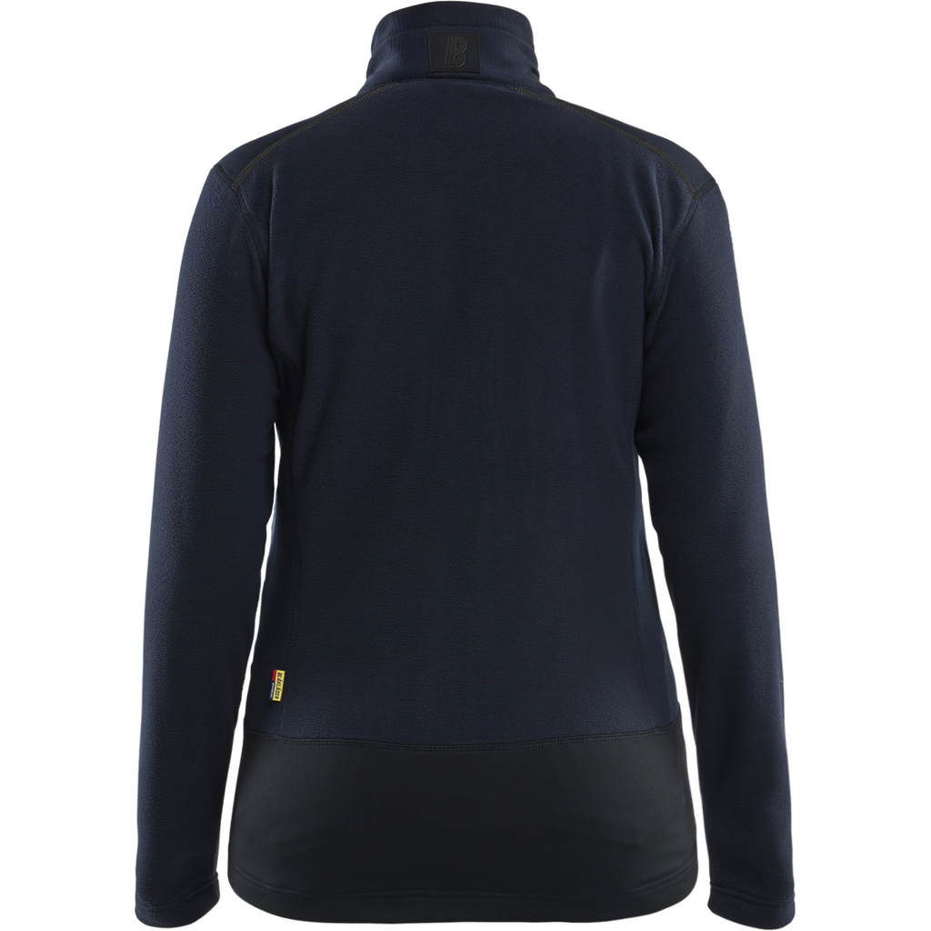 Blaklader Ladies Microfleece Jacket, Dark Navy/Black (4)