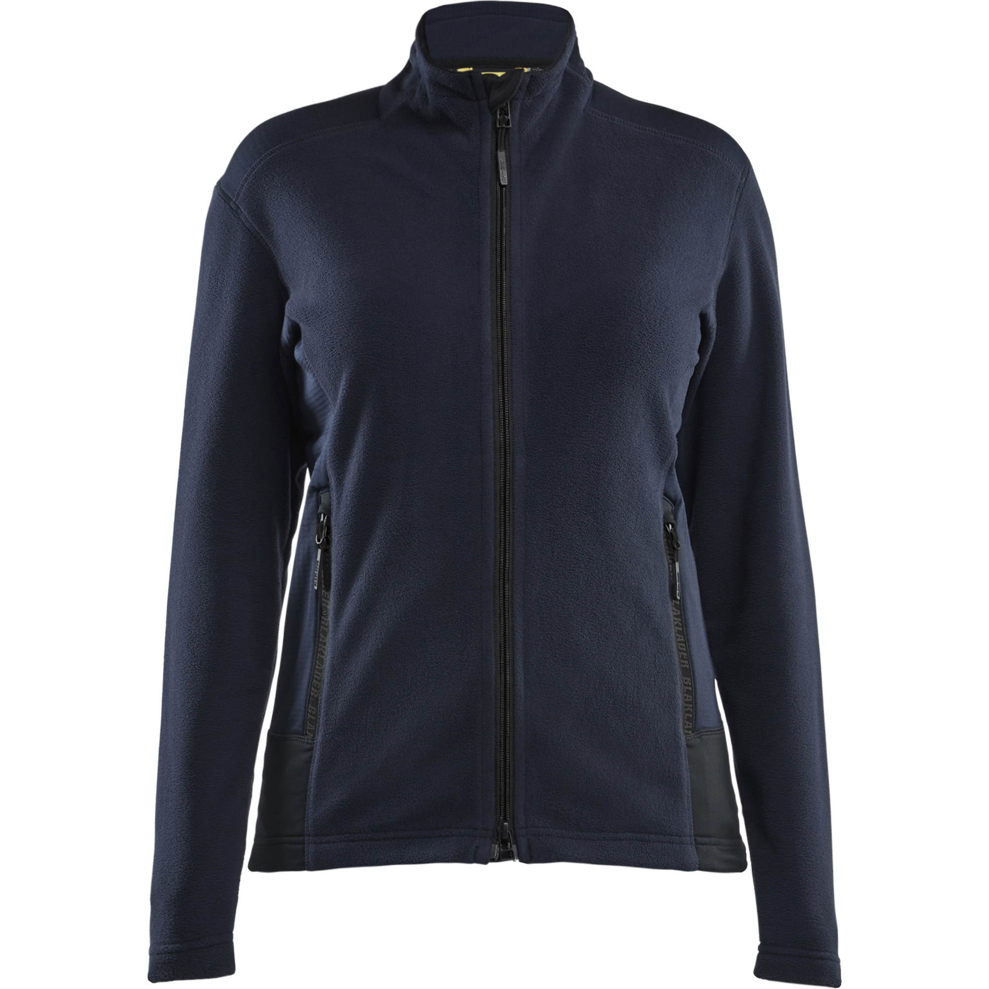 Blaklader Ladies Microfleece Jacket, Dark Navy/Black