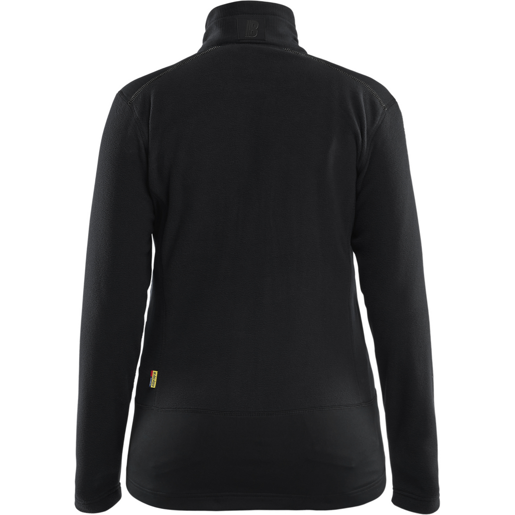 Blaklader Ladies Microfleece Jacket, Black/Medium Grey (4)