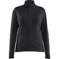 Blaklader Ladies Microfleece Jacket, Black/Medium Grey