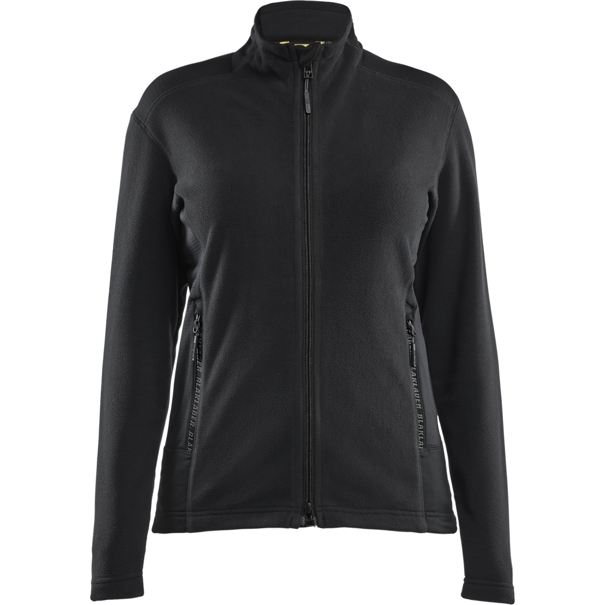 Blaklader Ladies Microfleece Jacket, Black/Medium Grey