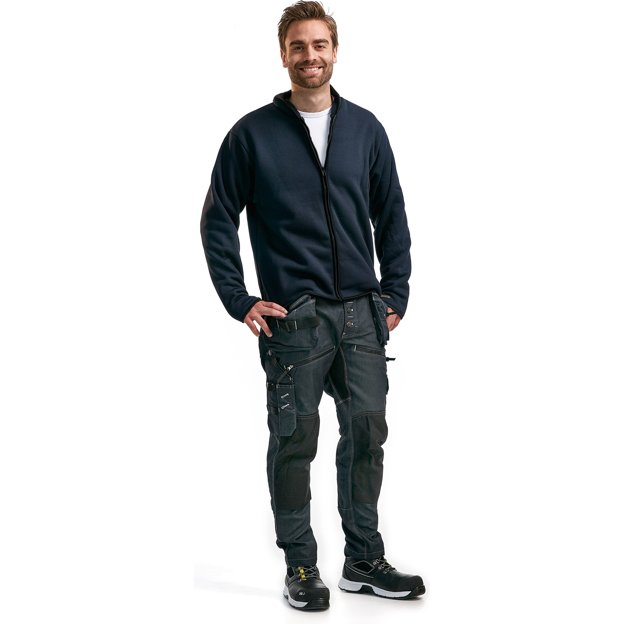 Blaklader Pile Jacket, Navy Blue (5)