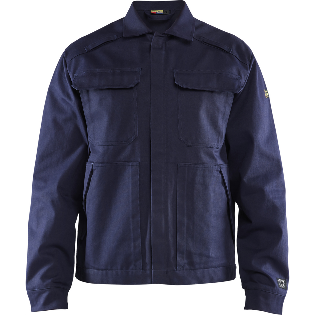 Blaklader Flame Retardant Jacket, Navy Blue