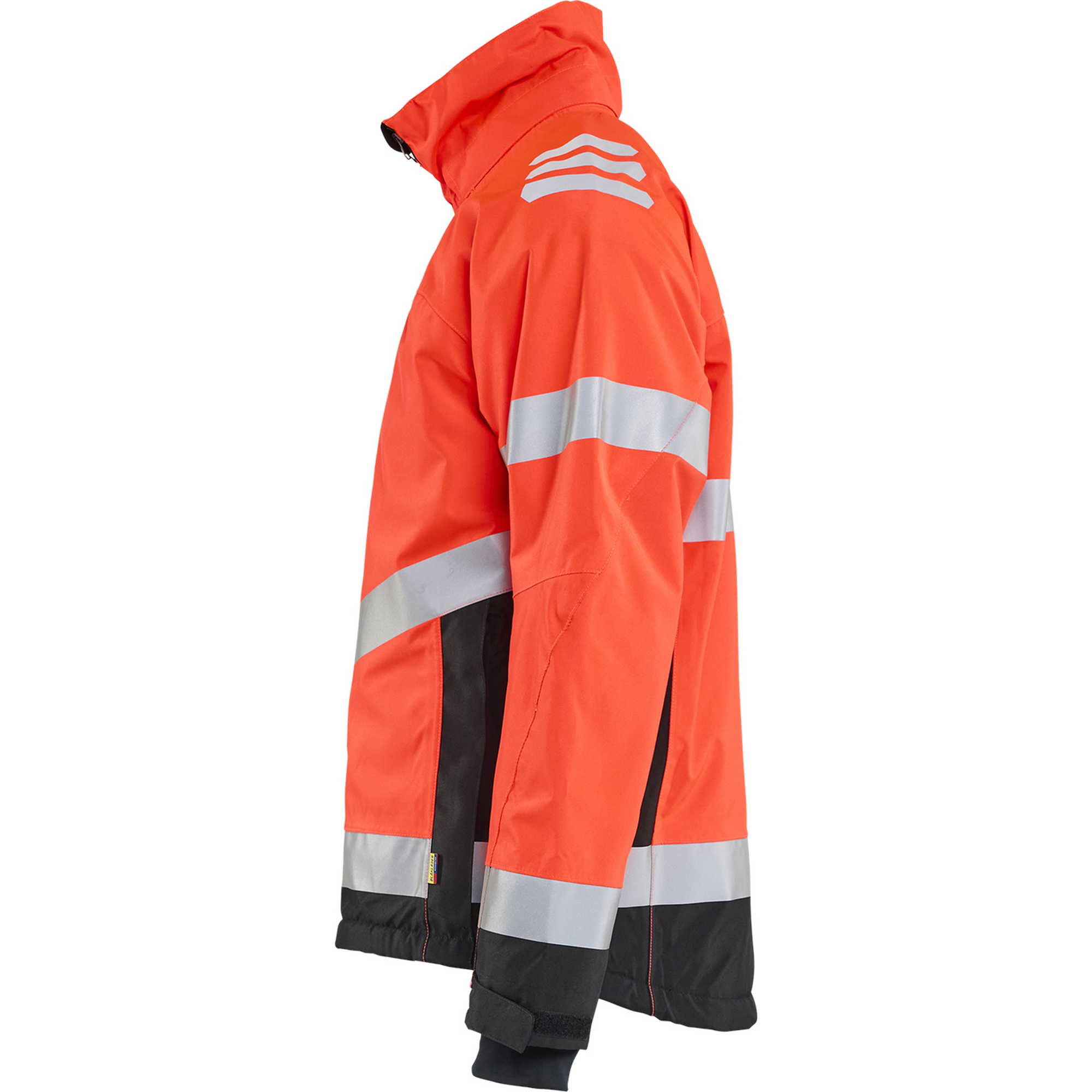 Blaklader High Vis Lightweight Lined Winter Jacket, Red/Black (3)