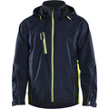 Blaklader Shell Jacket, Dark Navy/Yellow