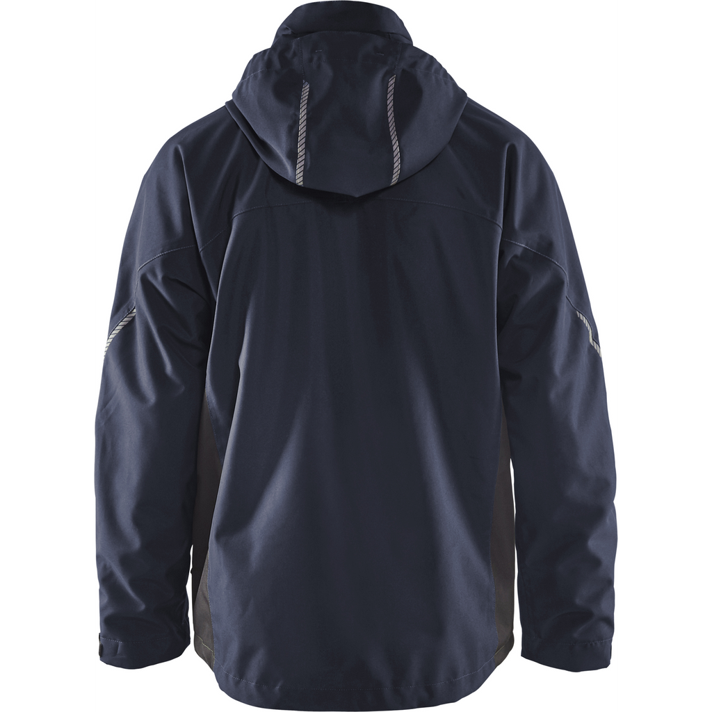 Blaklader Shell Jacket, Dark Navy/Black (4)