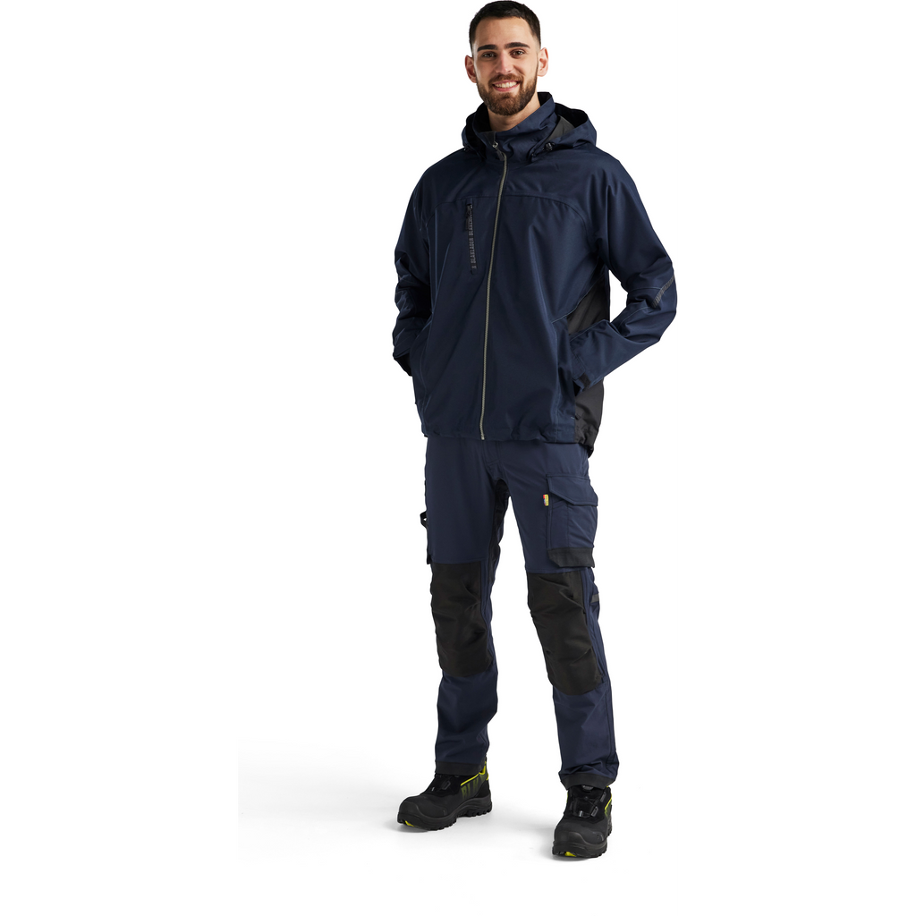 Blaklader Shell Jacket, Dark Navy/Black (5)
