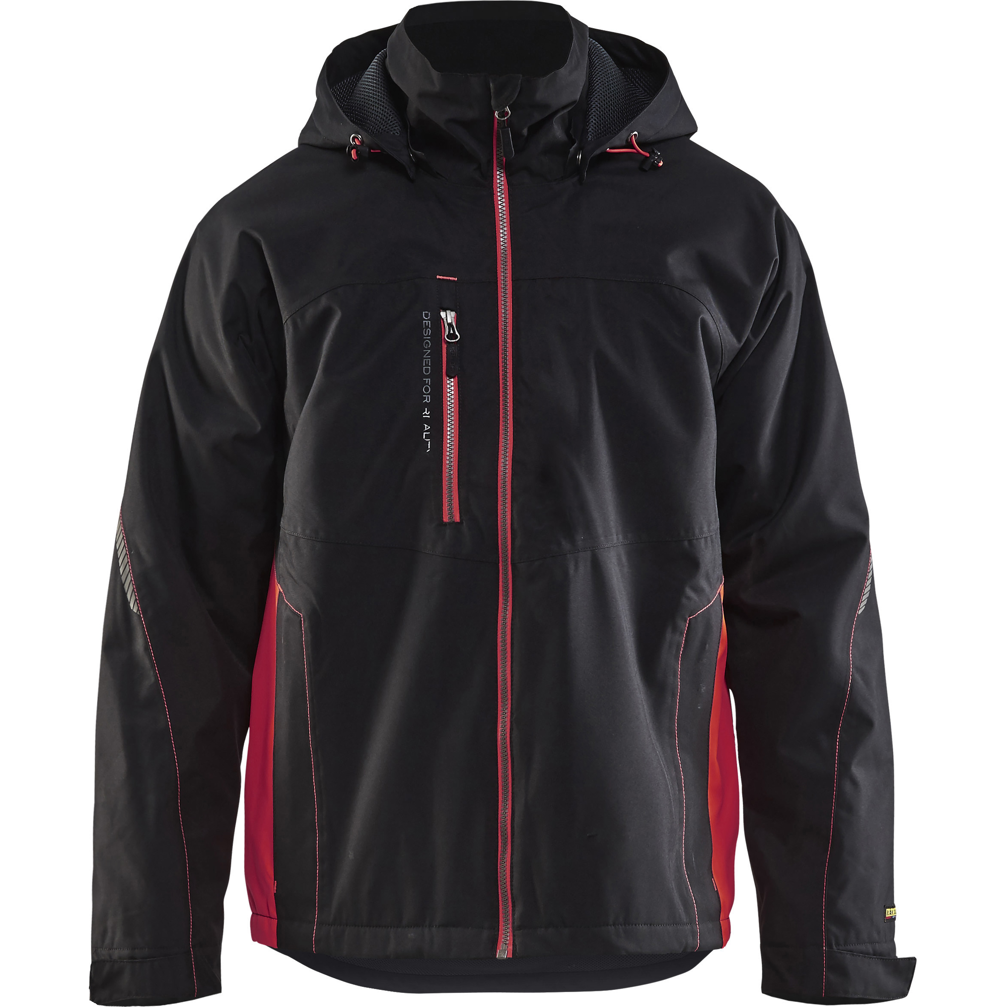 Blaklader Shell Jacket, Black/Red