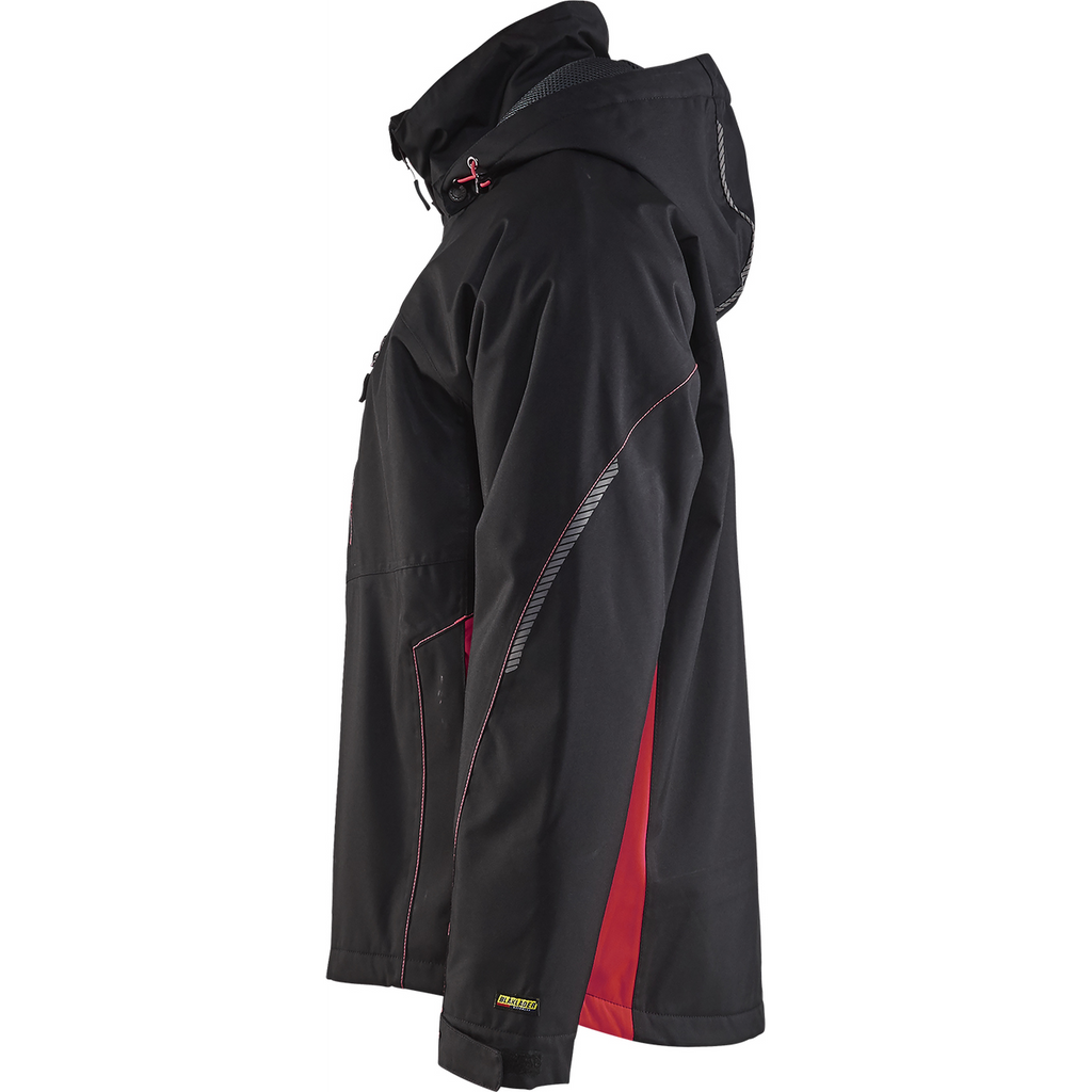Blaklader Shell Jacket, Black/Red (3)