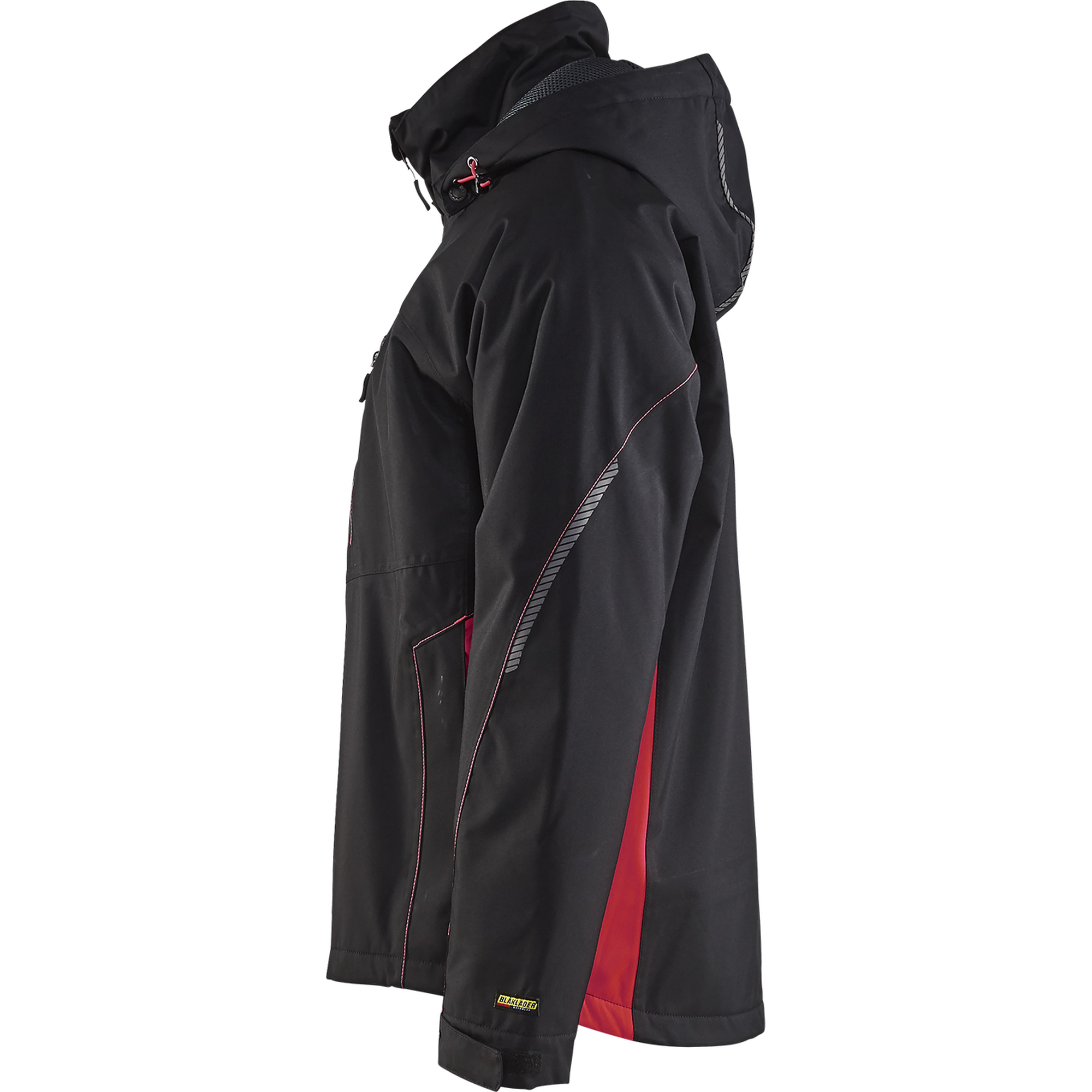 Blaklader Shell Jacket, Black/Red (3)
