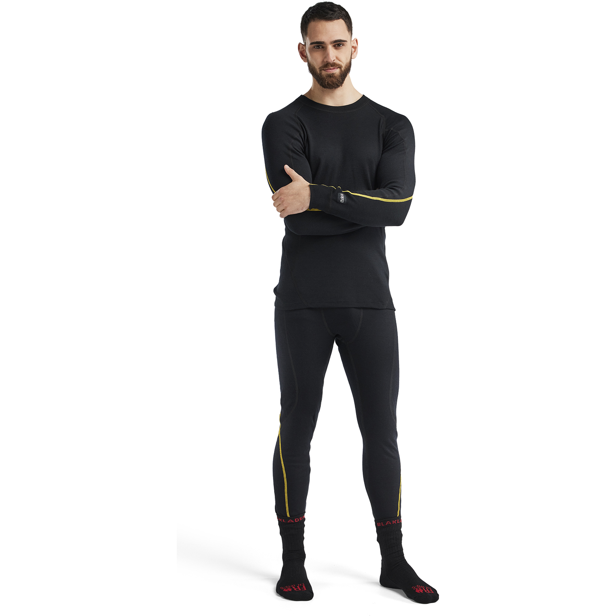Blaklader Merino Wool Flame Resistant Undershirt, Black (5)