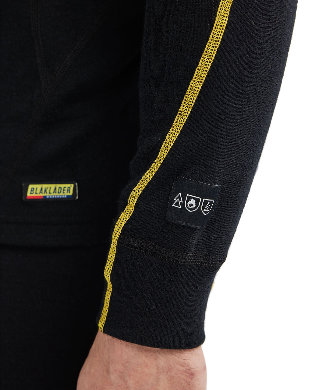 Blaklader Merino Wool Flame Resistant Undershirt, Black (6)