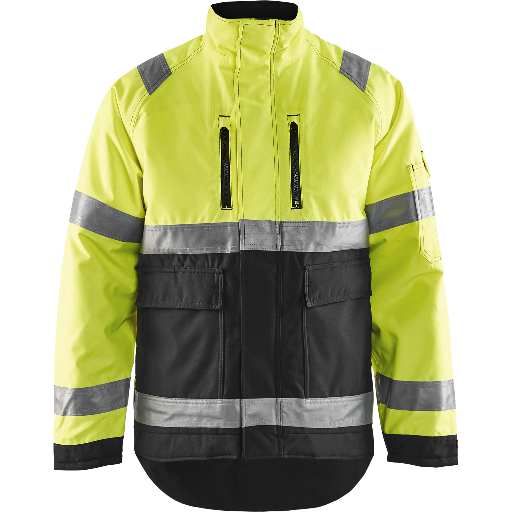 Blaklader High Vis Winter Jacket, Yellow/Black