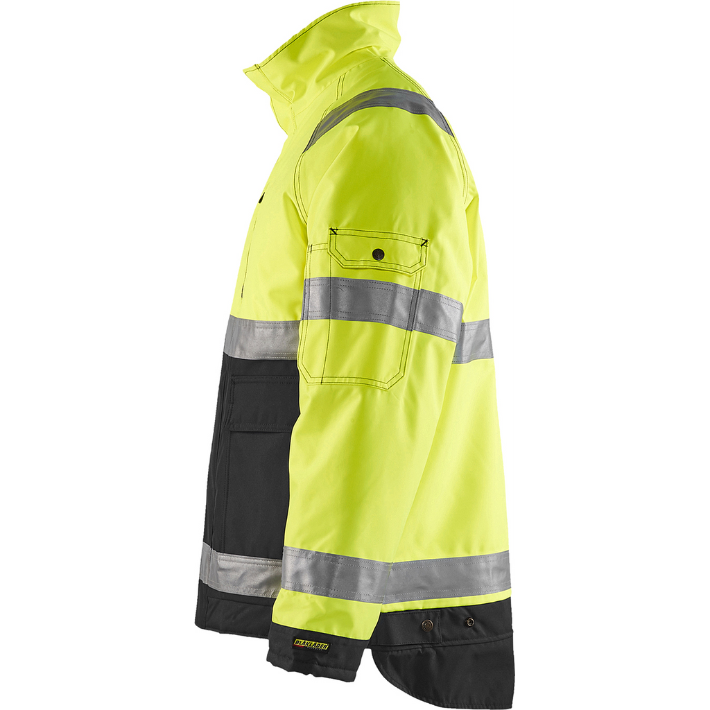 Blaklader High Vis Winter Jacket, Yellow/Black (3)
