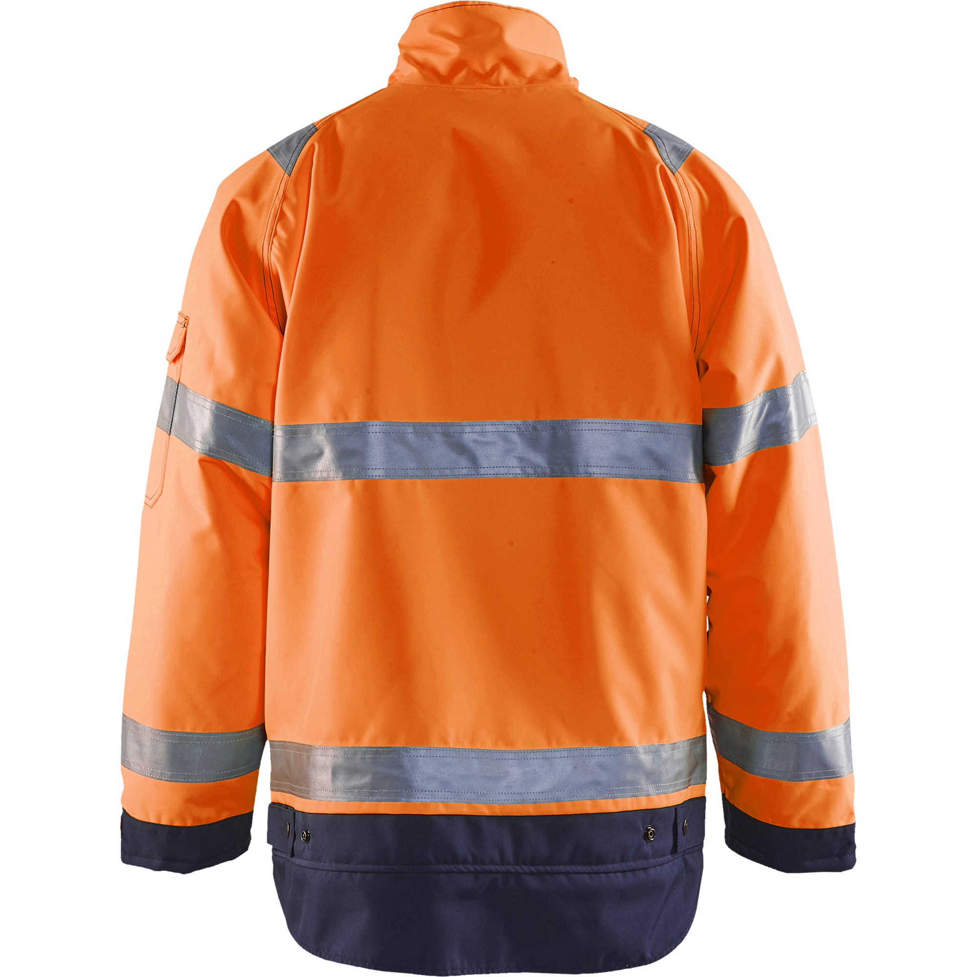 Blaklader High Vis Winter Jacket, Orange/Navy Blue (4)
