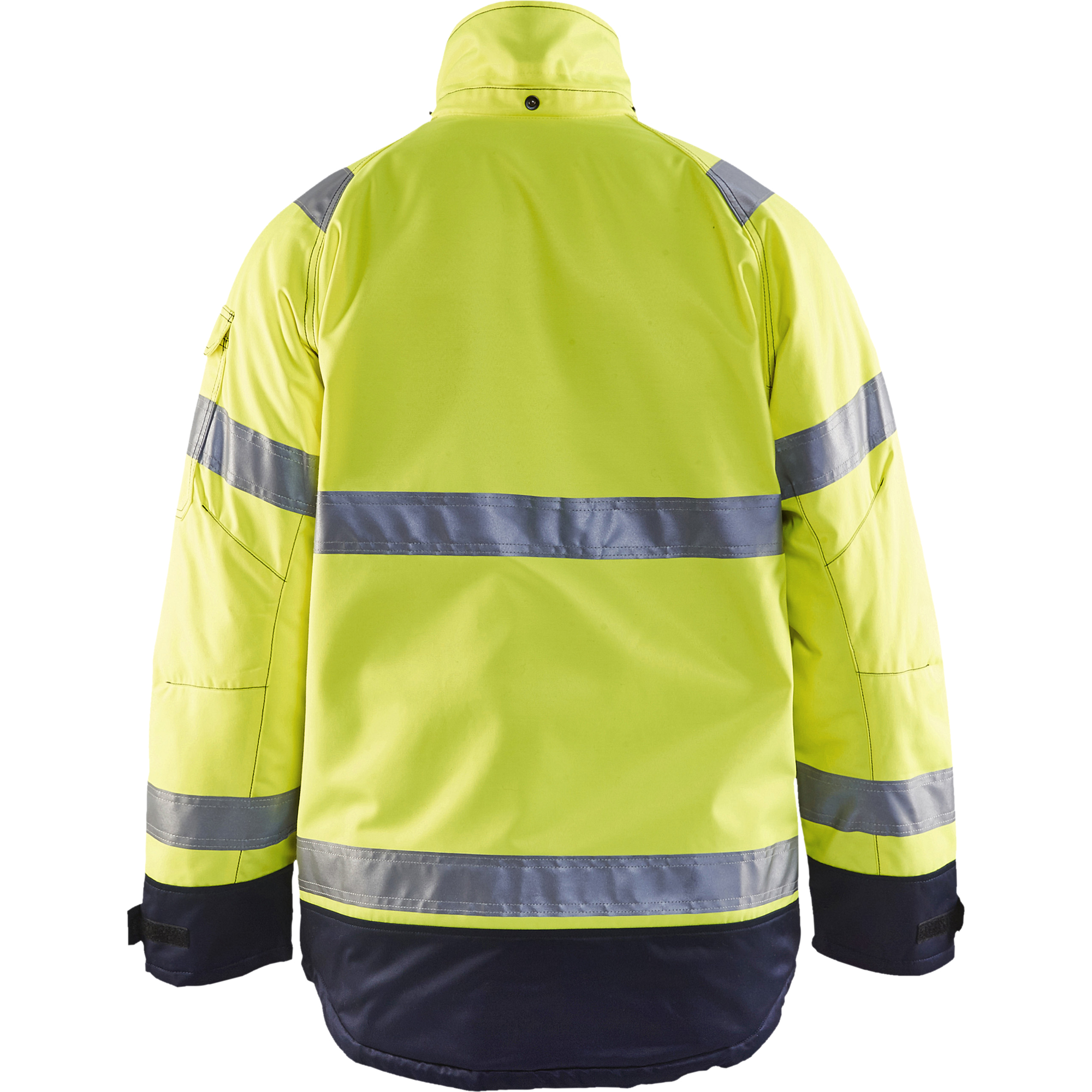Blaklader High Vis Winter Jacket, Yellow/Navy Blue (4)
