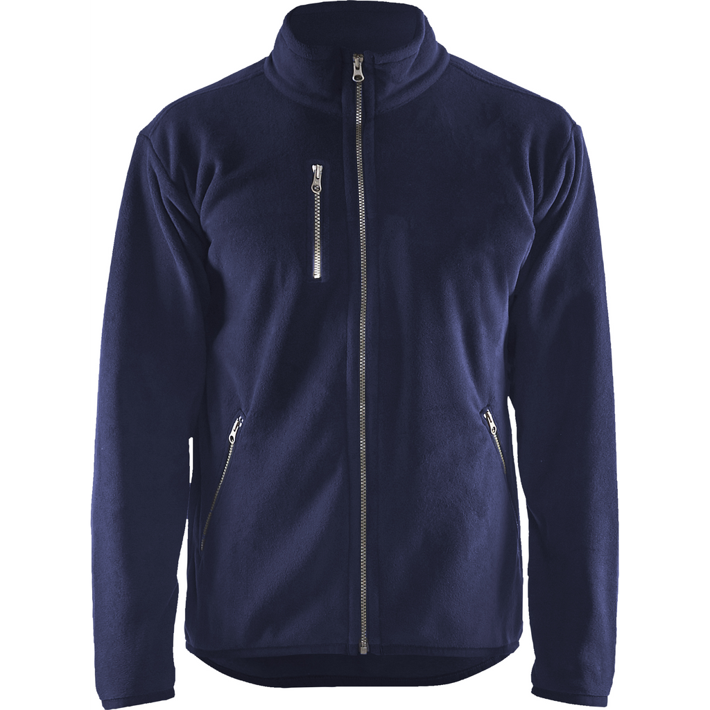 Blaklader Fleece Jacket, Navy Blue
