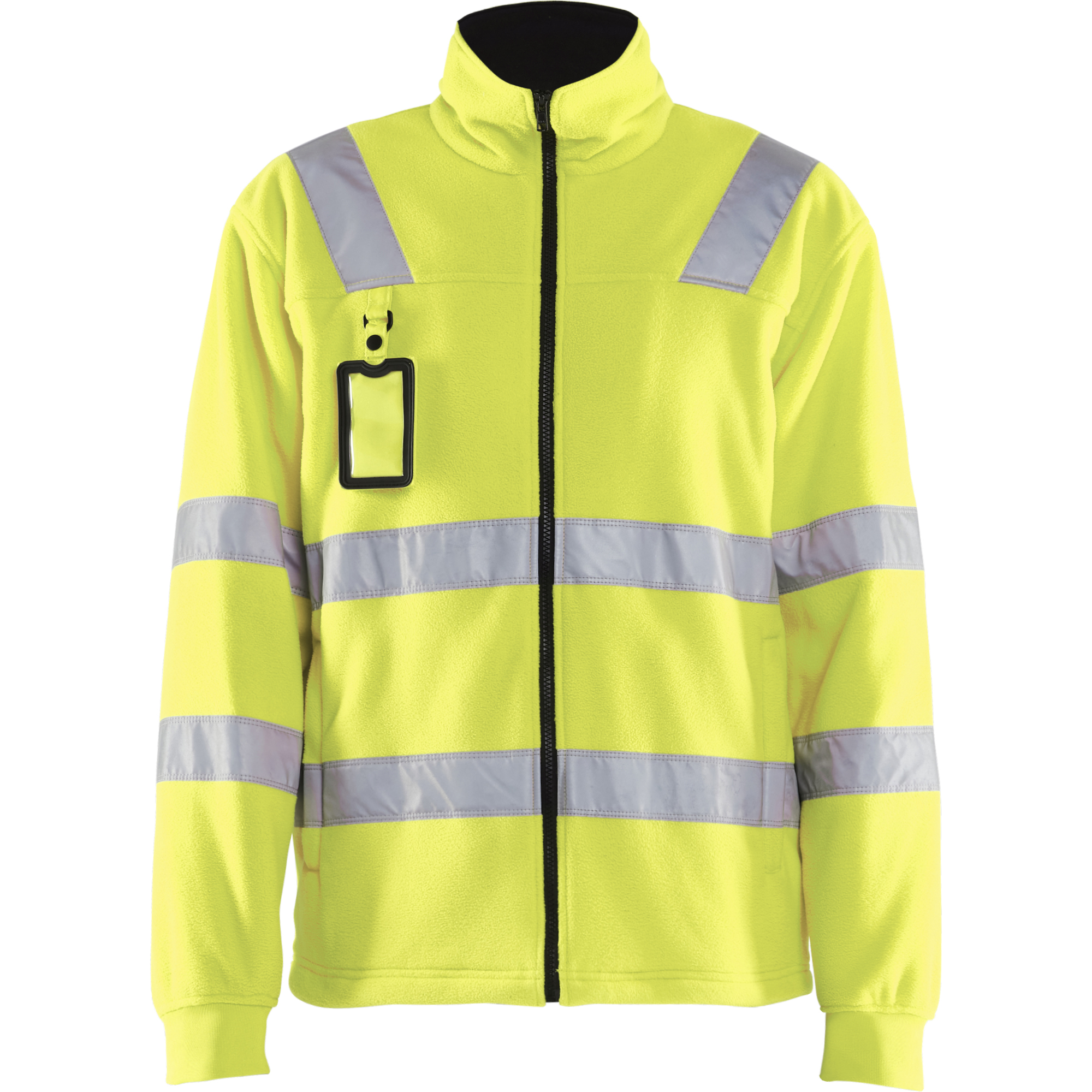 Blaklader High Vis Fleece Jacket, Yellow